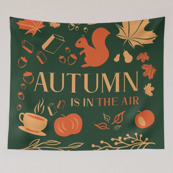 Item preview, Autumn Is In The Air, oversized print designed and sold by Markadesign.