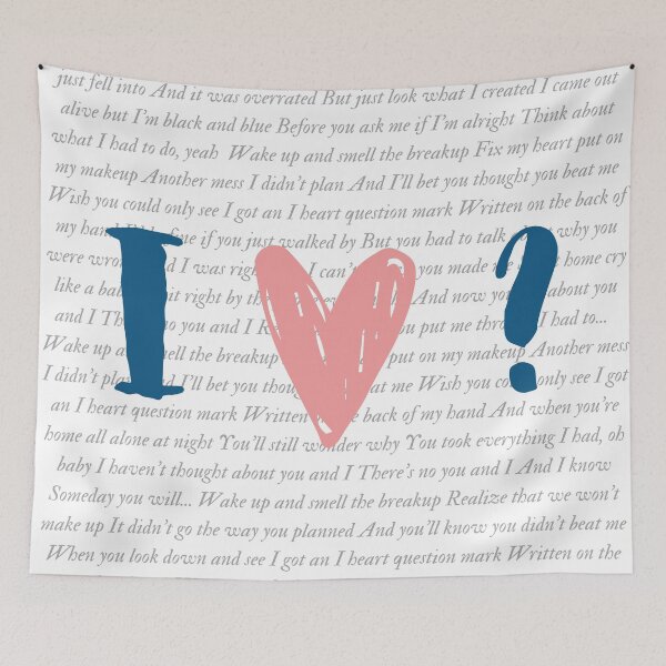 Item preview, I Heart ? designed and sold by Gabbage.