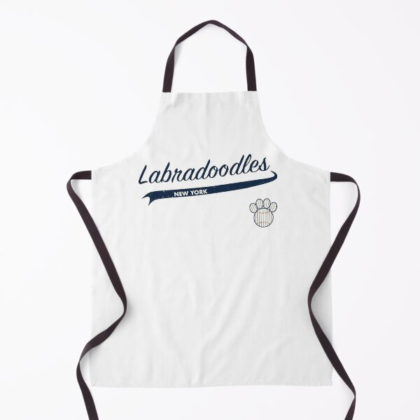 Item preview, Labradoodle NEW YORK Baseball Script designed and sold by 8PawsStudio.