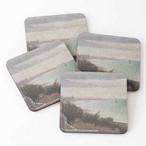 Item preview, Georges Seurat "Grandcamp, Evening" designed and sold by sunny-007.
