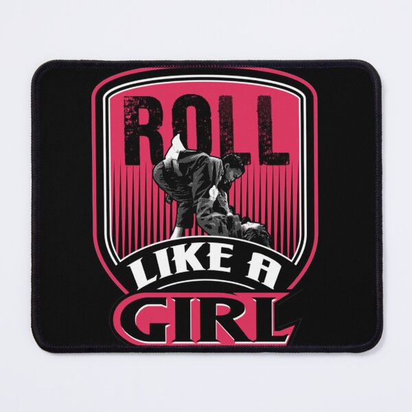 Item preview, Roll Like a Girl | brazilian jiu jitsu | jiu jitsu apparel | jujitsu shirts | bjj | bjj shirt | bjj gift | martial arts shirt | mma shirt| Perfect Gift designed and sold by sopijean.