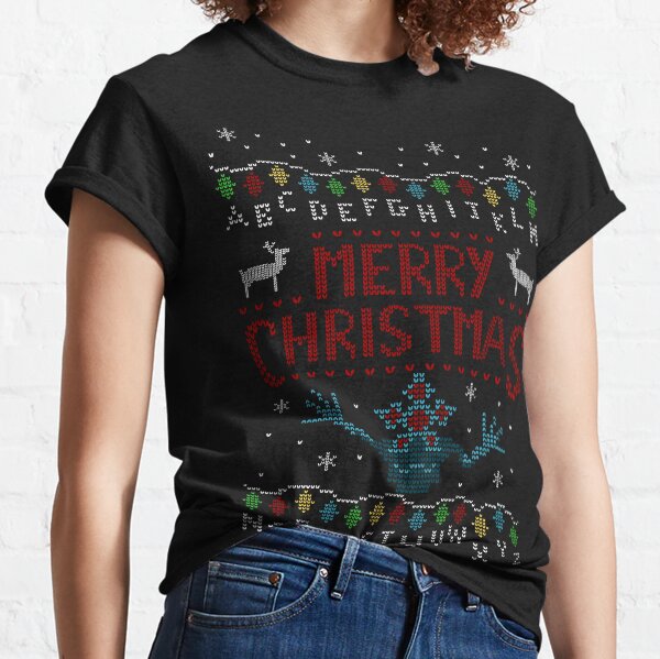 Item preview, MERRY CHRISTMAS FROM THE UPSIDE DOWN! designed and sold by FandomizedRose.