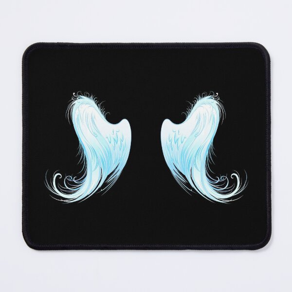 Item preview, Angels Wings on Black Background ( First ) designed and sold by Blackmoon9.