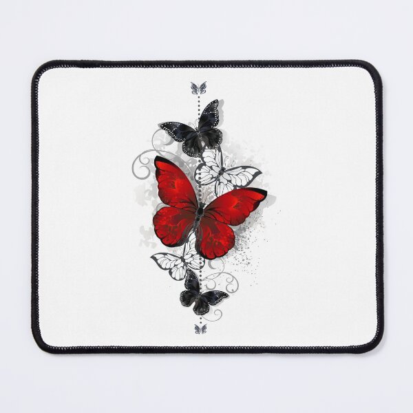Item preview, Red and Black Butterflies designed and sold by Blackmoon9.
