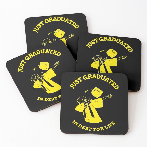 Item preview, Just Graduated: In Debt For Life Perfect Dabbing Graduation Gift for College Students of all Majors designed and sold by TeachUrb.