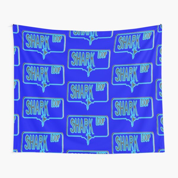 Shark Loop Tapestry