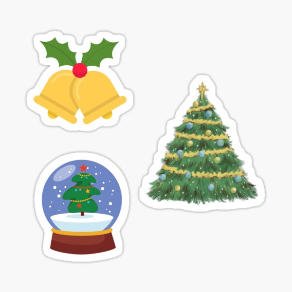 Item preview, Christmas Snow Globe Tree And Bells Pattern designed and sold by siyaforshort.