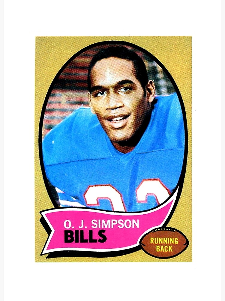 OJ Simpson - Buffalo Bills  Nfl football pictures, Nfl football players,  Vintage football