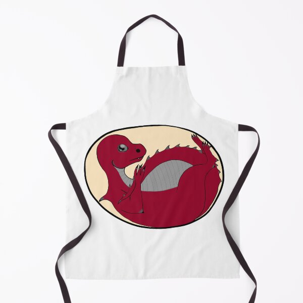 Item preview, Baby dragon in egg crimson designed and sold by obsedian-dream.