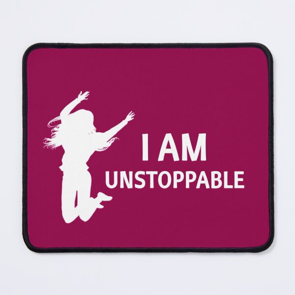 Item preview, I Am Unstoppable Inspirational Quote designed and sold by chahakisha.