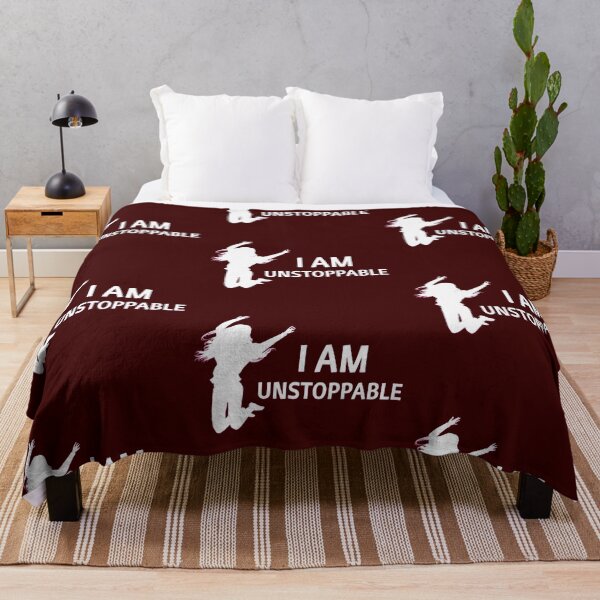 Item preview, I Am Unstoppable Inspirational Quote designed and sold by chahakisha.
