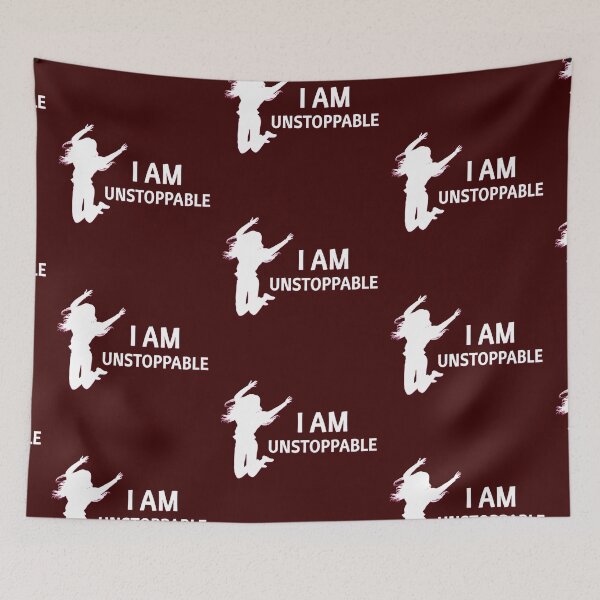 Item preview, I Am Unstoppable Inspirational Quote designed and sold by chahakisha.