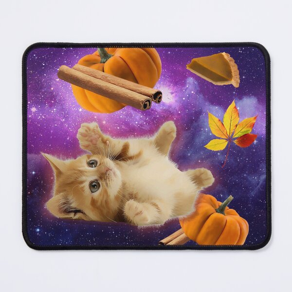 Item preview, Cat in Space Pumpkin Spice designed and sold by abowlofsoda.
