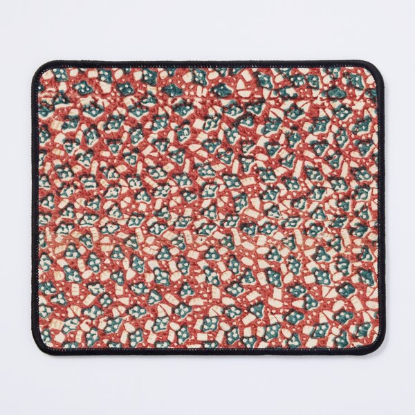 Item preview, Vintage stamped red and blue print designed and sold by Coyt.