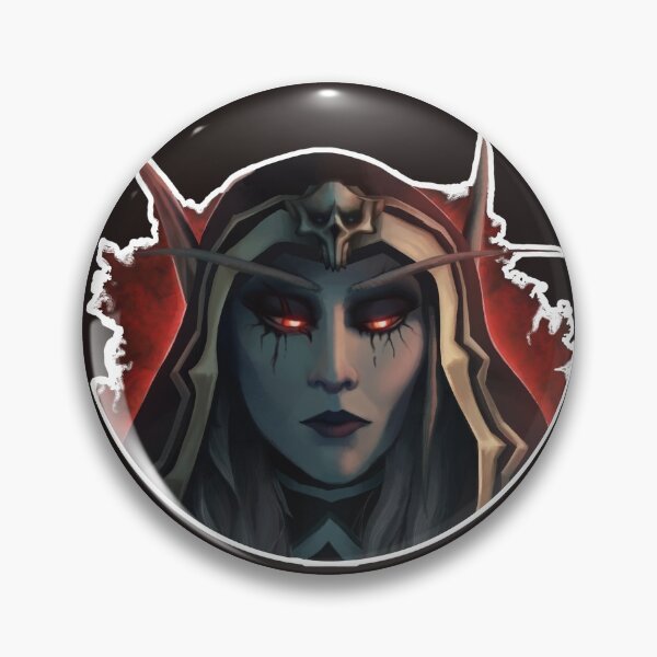 Item preview, Sylvanas Windrunner Sticker print  designed and sold by RachieDraws.