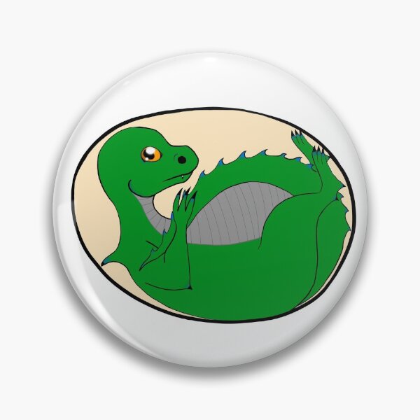 Item preview, Baby dragon in egg green V2 designed and sold by obsedian-dream.