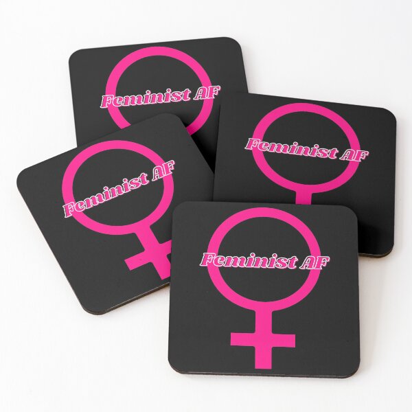Item preview, Feminist AF Pink  designed and sold by Mandiola9.
