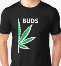 Best Buds Matching Couples Marijuana Leaf Shirts Buds Unisex T-Shirt