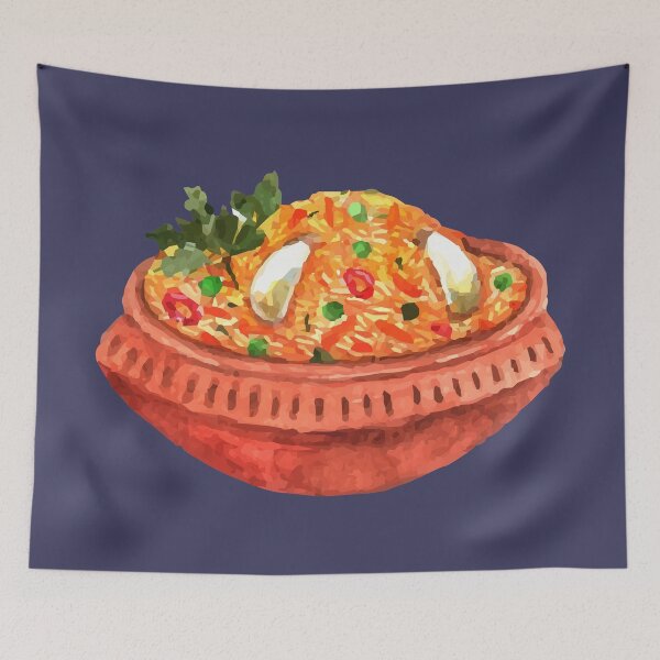 Item preview, Asian Biryani Basmati Rice designed and sold by Alicia Chee.