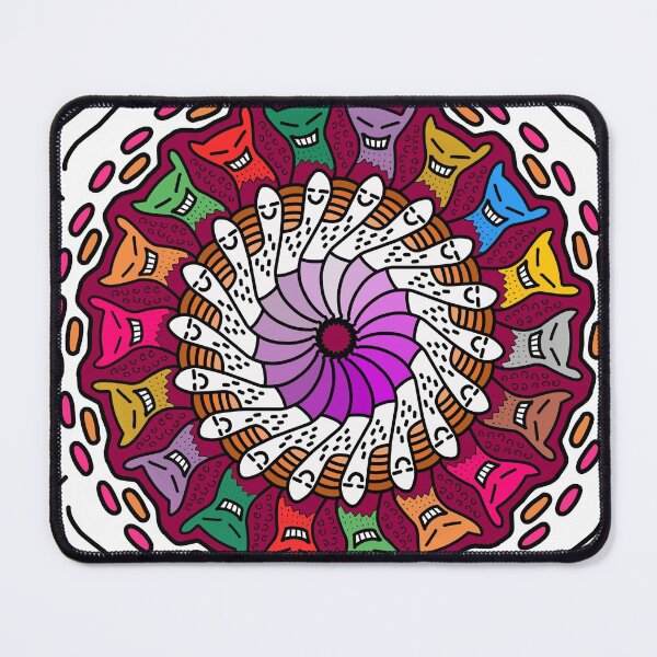 Item preview, Different Color Doodle Art Smile designed and sold by R4CProject.