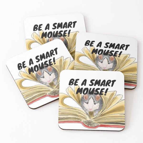Item preview, Be a Smart Mouse! designed and sold by BunnyBizarre.