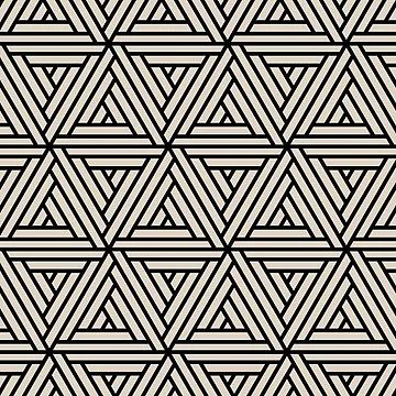 Imagen de la obra Beige and Black Abstract Shape Mosaic Pattern 2 Pairs Sherwin Williams 2022 Popular Color Natural Linen SW 9109 de ColorOfTheYears