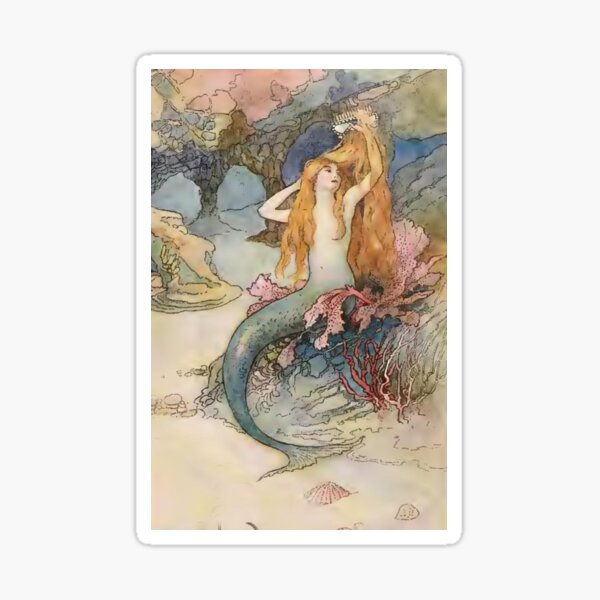 Mermaid Dreams Sticker