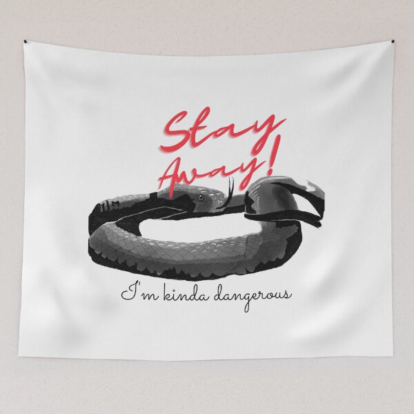Item preview, Black Mamba - Stay Away - I'm kinda dangerous designed and sold by BunnyBizarre.