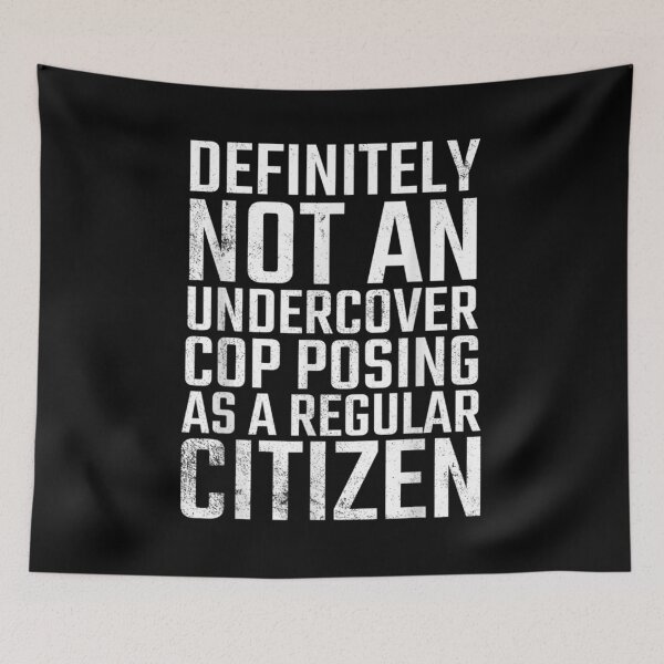 Item preview,  Joke Narc Inspired Not Cop Related Drugs Design designed and sold by rubysheila.