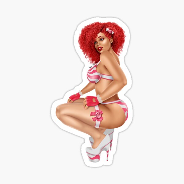 Kandi Kurls Sticker