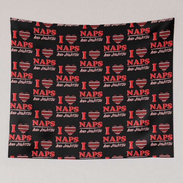 Item preview, I Love Naps and Jiu Jitsu | brazilian jiu jitsu | jiu jitsu apparel | jujitsu shirts | bjj | bjj shirt | bjj gift | martial arts shirt | mma shirt| Perfect Gift designed and sold by sopijean.