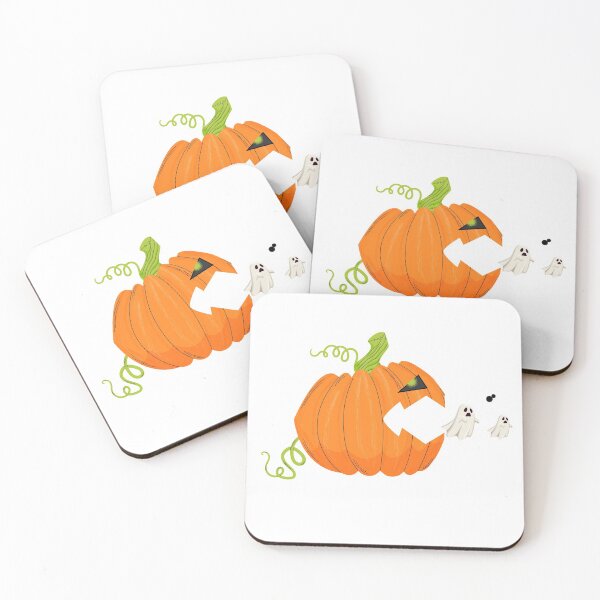 Item preview, Pumpkin Eating Boo ghosts fun halloween  designed and sold by EcodesignPro.