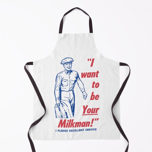 Item preview, I WANT TO BE YOUR MILKMAN - ADVERT designed and sold by ThrowbackAds.