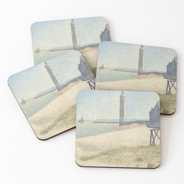 Item preview, Georges Seurat "The Lighthouse at Honfleur" designed and sold by sunny-007.