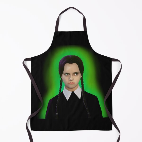 Aperçu de l'œuvre Mercredi Addams en vert créée et vendue par relodge.