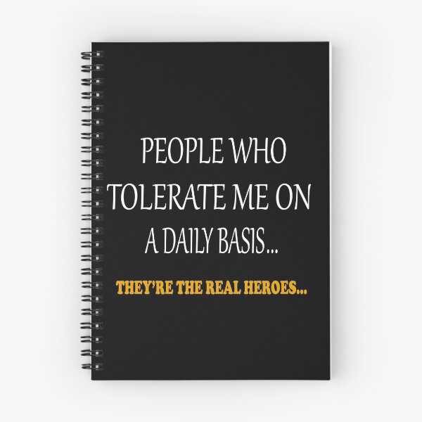 Item preview, People Who Tolerate Me On A Daily Basis They're The Real Heroes Funny Gifts  designed and sold by sichaz.