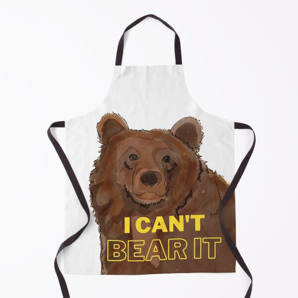 Item preview, I Can't Bear It - Cute Grizzly Bear designed and sold by BunnyBizarre.
