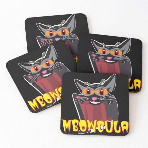 Item preview, Meowcula ,vampire dracula designed and sold by plussorn.