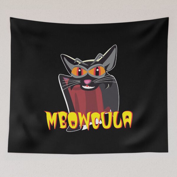 Item preview, Meowcula ,vampire dracula designed and sold by plussorn.