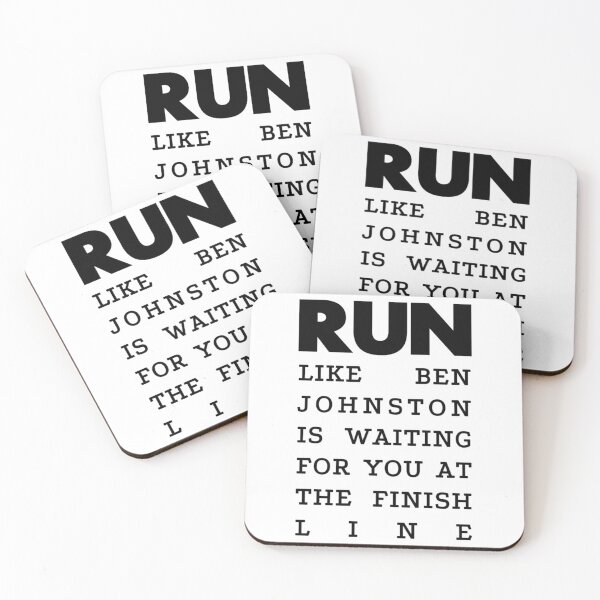 Item preview, RUN - Ben Johnston   designed and sold by KevinObesoUrias.