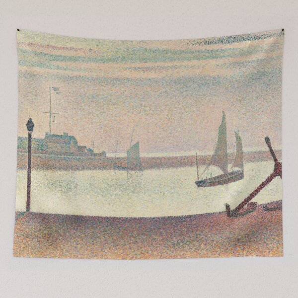 Item preview, Georges Seurat "The Channel at Gravelines, Evening" designed and sold by sunny-007.