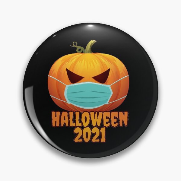 Item preview, Pumpkin With Facial Mask Costume 2021 Halloween designed and sold by maddinstgt.