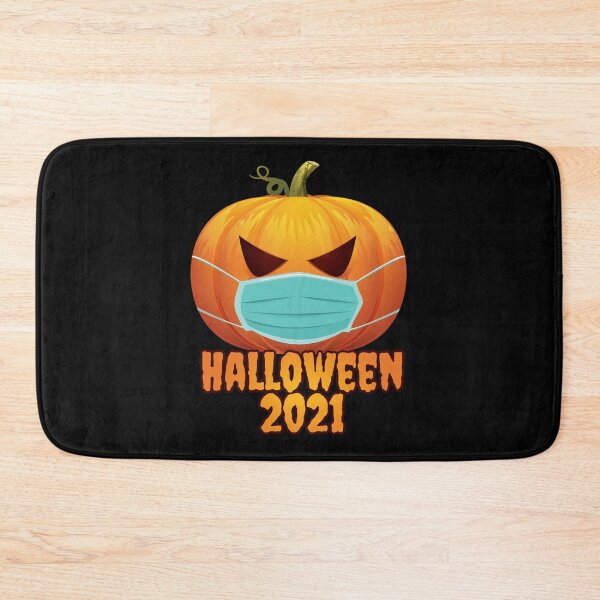 Item preview, Pumpkin With Facial Mask Costume 2021 Halloween designed and sold by maddinstgt.
