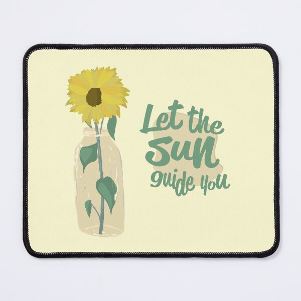 Sunflower Inspiration Mouse Pad