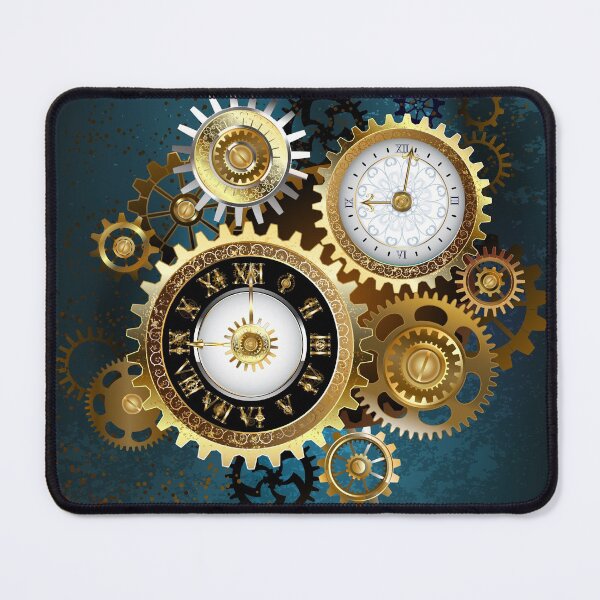 Item preview, Two Steampunk Clocks with Gears designed and sold by Blackmoon9.