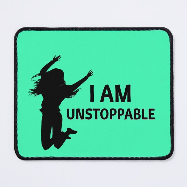 Item preview, I Am Unstoppable Inspirational Quote designed and sold by chahakisha.