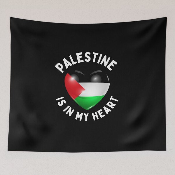 Item preview, I Heart Palestine Peace BLM War Peace Gaza Under Attack Jerusalem Palestina Palestinian Lives Matter Save Palestine Arab Save Gaza Zionist Zionism designed and sold by EpsilonEridani.