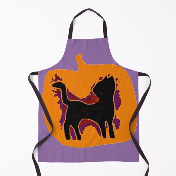 Item preview, Spooktacular black cat in pumpkin designed and sold by glowvim.