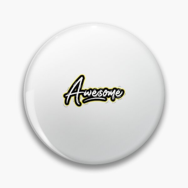 Item preview, Awesome, typography design designed and sold by Slavic1991.
