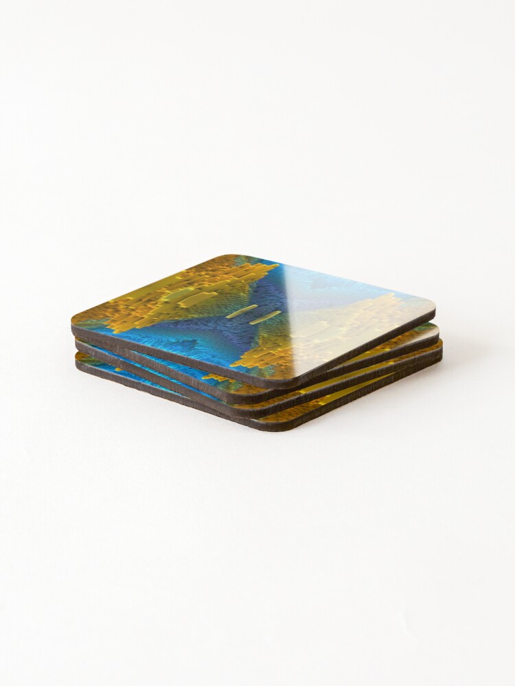 Thumbnail 4 of 5, Coasters (Set of 4), Making Connection designed and sold by jpseller.